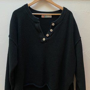 FREE PEOPLE Hailee Sweater Set SWEATER ONLY ** NO PANTS